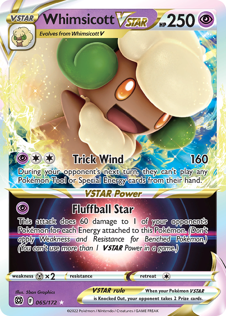 Whimsicott VSTAR - 065/172 - Brilliant Stars