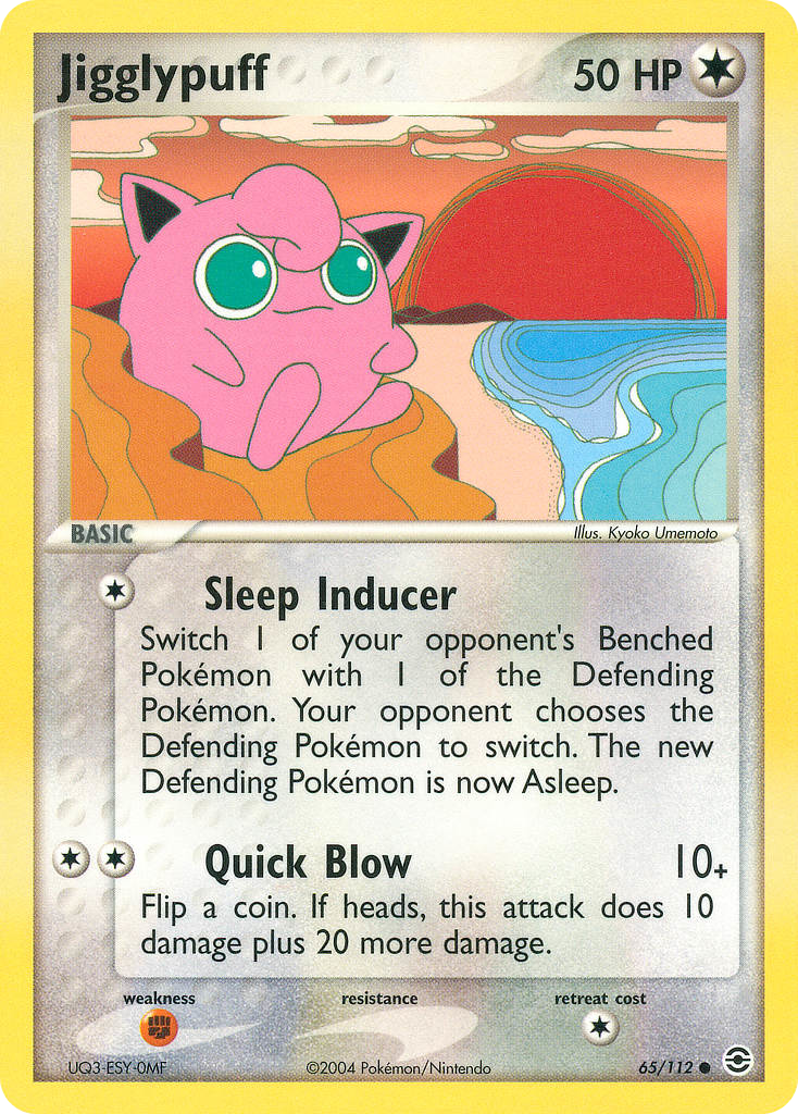 Jigglypuff - 065/112 - FireRed & LeafGreen