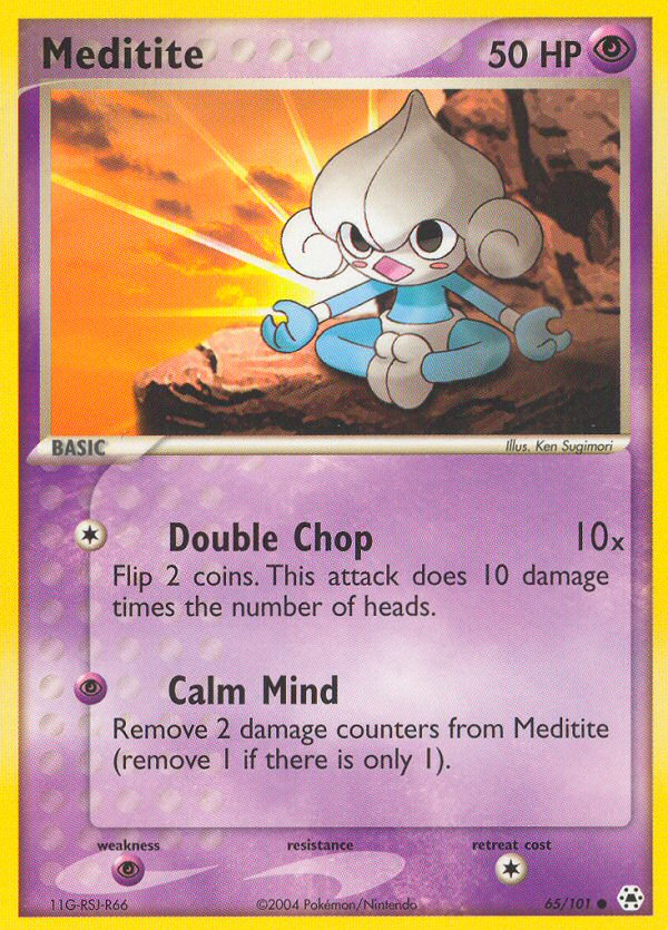 Meditite - 065/101 - Hidden Legends