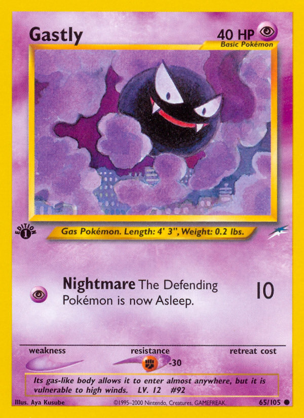 Gastly - 065/105 - Neo Destiny