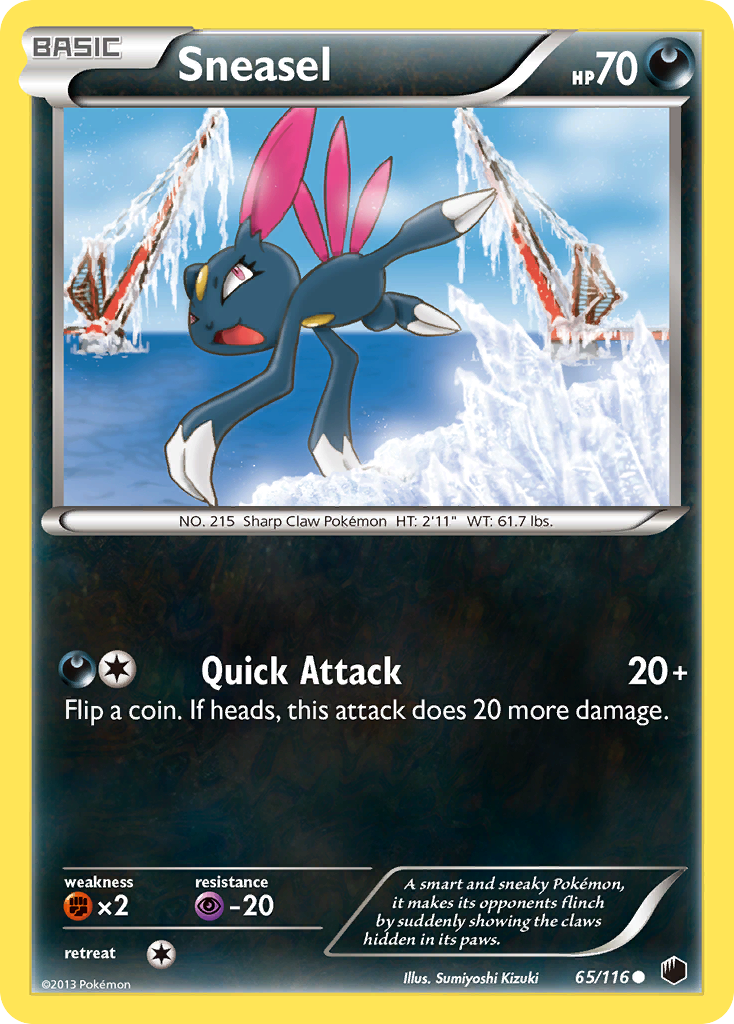 Sneasel - 065/116 - Plasma Freeze