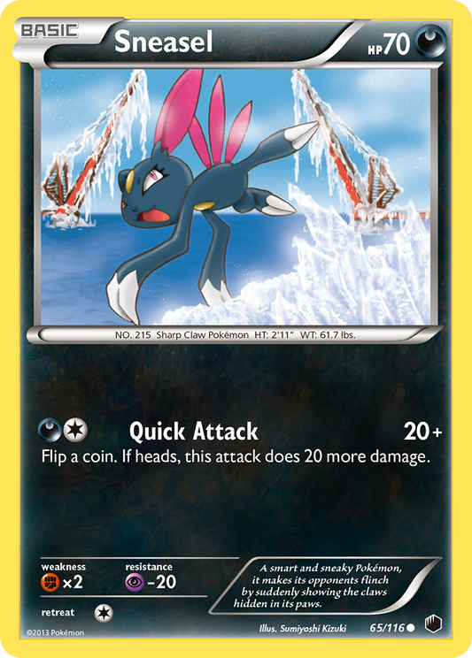 Sneasel - 065/116 - Plasma Freeze