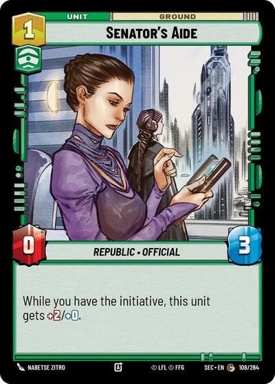 Senator's Aide - 108/264 - Common - Secrets of Power