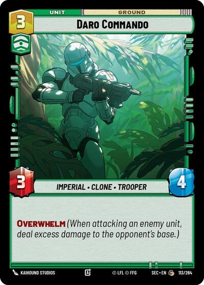 Daro Commando - 113/264 - Common - Secrets of Power
