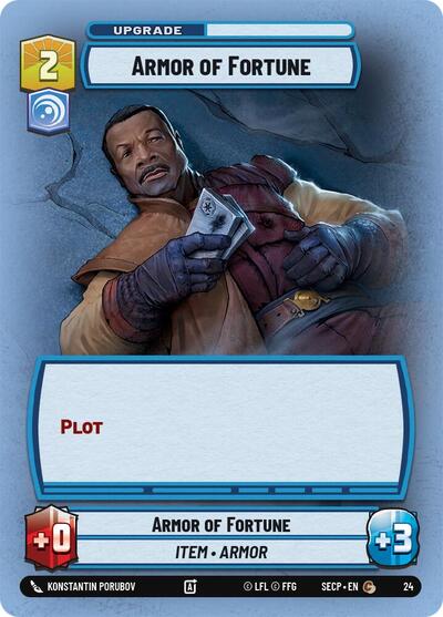 Armor of Fortune - Common (Foil) - Secrets of Power: Weekly Play Promos