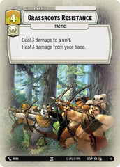 Grassroots Resistance - Common (Foil) - Secrets of Power: Weekly Play Promos