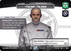 Colonel Yularen - This is Why We Plan - 1026 - Common (Showcase) - Secrets of Power
