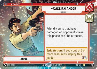 Cassian Andor - Climb! - 276 - Rare (Hyperspace) - Secrets of Power