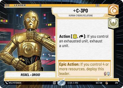 C-3PO - Human-Cyborg Relations - 279 - Common (Hyperspace) - Secrets of Power