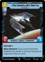 The Chancellor's Shuttle - Grim Harbinger - 537 - Special (Foil) - Secrets of Power