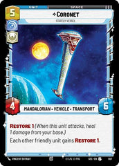 Coronet - Stately Vessel - 557 - Uncommon (Foil) - Secrets of Power