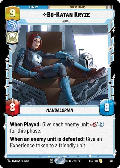 Bo-Katan Kryze - Alone - 561 - Rare (Foil) - Secrets of Power