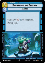 Knowledge and Defense - 585 - Common (Foil) - Secrets of Power