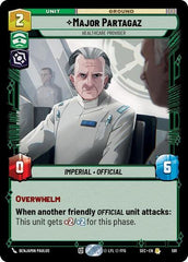 Major Partagaz - Healthcare Provider - 591 - Rare (Foil) - Secrets of Power
