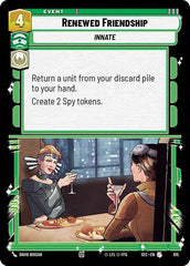 Renewed Friendship - 615 - Uncommon (Foil) - Secrets of Power