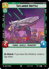 Taylander Shuttle - 625 - Uncommon (Foil) - Secrets of Power