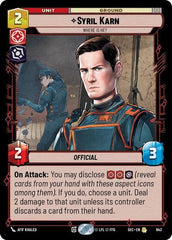 Syril Karn - Where Is He? - 643 - Rare (Foil) - Secrets of Power