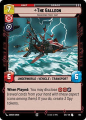 The Galleon - Marauding Pirate Ship - 651 - Uncommon (Foil) - Secrets of Power