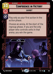 Confidence in Victory - 655 - Legendary (Foil) - Secrets of Power