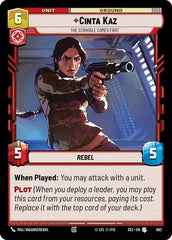 Cinta Kaz - The Struggle Comes First - 682 - Uncommon (Foil) - Secrets of Power