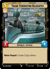 Trade Federation Delegates - 701 - Common (Foil) - Secrets of Power