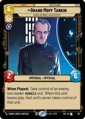 Grand Moff Tarkin - Taking Krennic's Achievement - 702 - Rare (Foil) - Secrets of Power