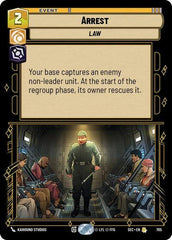 Arrest - 705 - Rare (Foil) - Secrets of Power