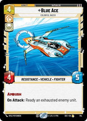Blue Ace - Colorful Racer - 714 - Rare (Foil) - Secrets of Power