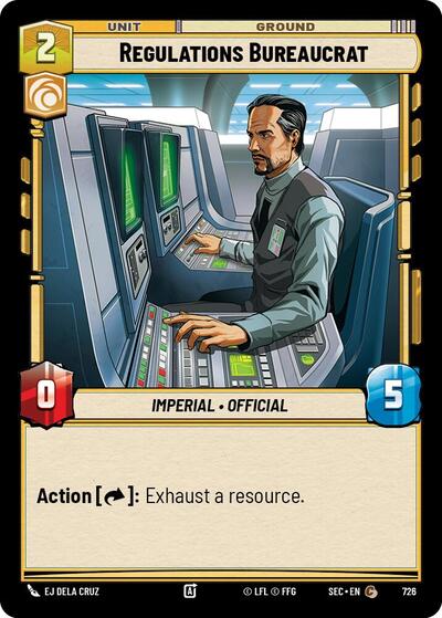 Regulations Bureaucrat - 726 - Common (Foil) - Secrets of Power