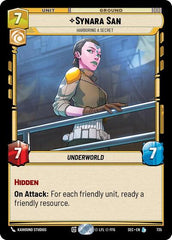 Synara San - Harboring a Secret - 735 - Legendary (Foil) - Secrets of Power