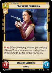 Sneaking Suspicion - 736 - Common (Foil) - Secrets of Power