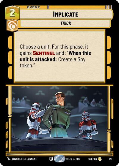 Implicate - 741 - Rare (Foil) - Secrets of Power