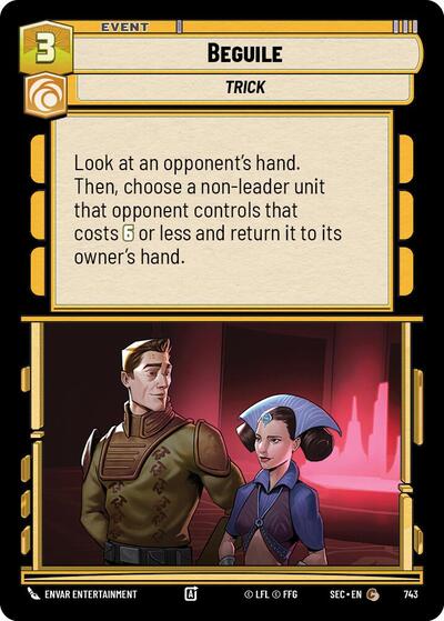 Beguile - 743 - Common (Foil) - Secrets of Power