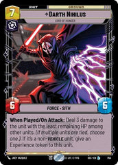 Darth Nihilus - Lord of Hunger - 754 - Legendary (Foil) - Secrets of Power