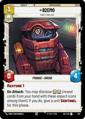 B2EMO - That's Two Lies - 758 - Uncommon (Foil) - Secrets of Power