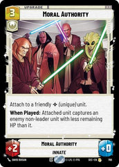 Moral Authority - 766 - Rare (Foil) - Secrets of Power