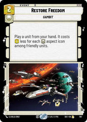 Restore Freedom - 767 - Rare (Foil) - Secrets of Power