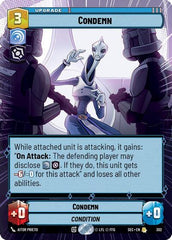 Condemn - 302 - Rare (Hyperspace) - Secrets of Power