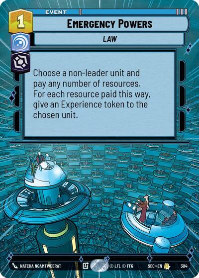 Emergency Powers - 304 - Rare (Hyperspace) - Secrets of Power