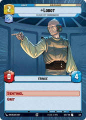 Lobot - Cloud City Coordinator - 321 - Uncommon (Hyperspace) - Secrets of Power