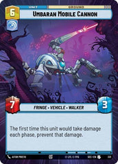 Umbaran Mobile Cannon - 331 - Uncommon (Hyperspace) - Secrets of Power