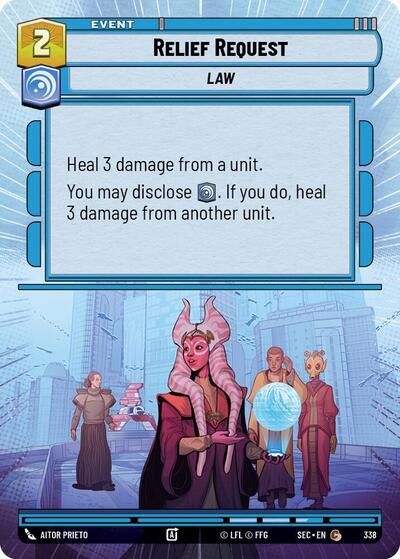 Relief Request - 338 - Common (Hyperspace) - Secrets of Power