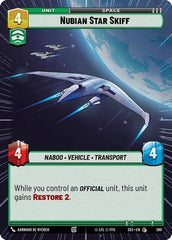 Nubian Star Skiff - 380 - Common (Hyperspace) - Secrets of Power