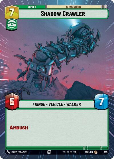 Shadow Crawler - 385 - Common (Hyperspace) - Secrets of Power