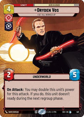 Dryden Vos - I Get All Worked Up - 401 - Legendary (Hyperspace) - Secrets of Power