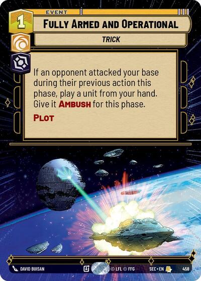 Fully Armed and Operational - 458 - Rare (Hyperspace) - Secrets of Power