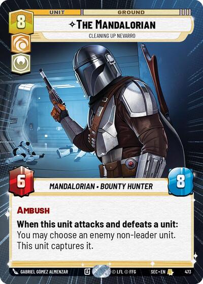 The Mandalorian - Cleaning up Nevarro - 473 - Rare (Hyperspace) - Secrets of Power