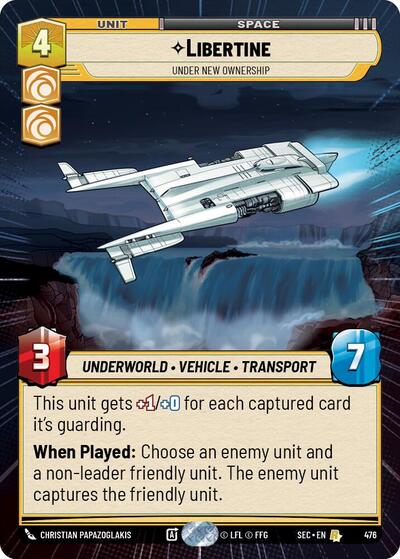 Libertine - Under New Ownership - 476 - Rare (Hyperspace) - Secrets of Power