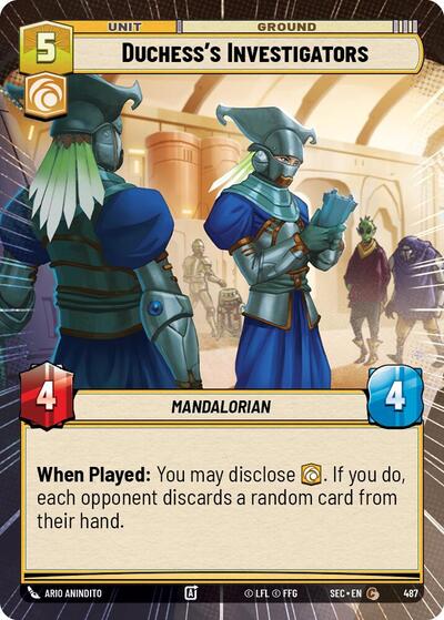 Duchess's Investigators - 487 - Common (Hyperspace) - Secrets of Power