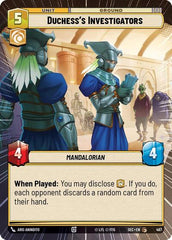 Duchess's Investigators - 487 - Common (Hyperspace) - Secrets of Power